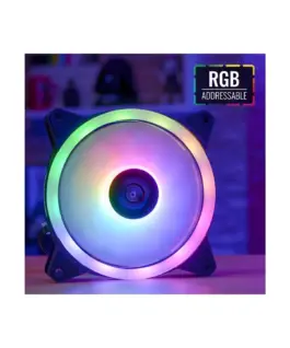 Alternative view of AeroCool вентилатор Fan 120 mm - Duo 12 - Addressable RGB - ACF3-DU10217.11