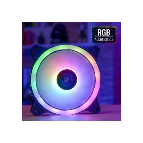 Alternative view of AeroCool вентилатор Fan 120 mm - Duo 12 - Addressable RGB - ACF3-DU10217.11