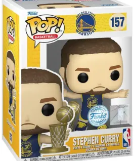 Alternative view of Фигурка Funko Pop! NBA: Golden State Warriors - Stephen Curry (Throwback) (Special Edition) #157
