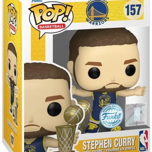 Alternative view of Фигурка Funko Pop! NBA: Golden State Warriors - Stephen Curry (Throwback) (Special Edition) #157