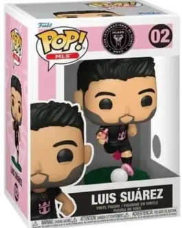 Alternative view of Фигурка Funko Pop! MLS: Inter Miami - Luis Suarez (Away) #02