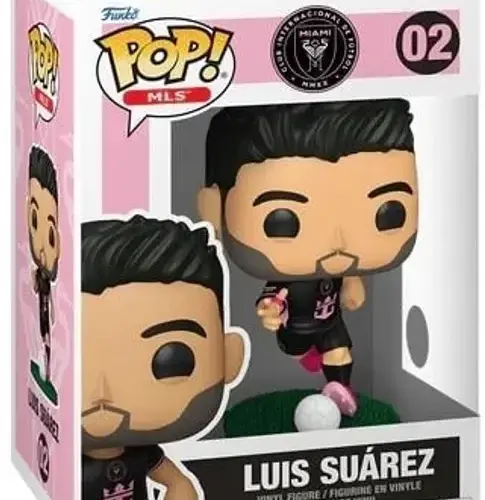 Alternative view of Фигурка Funko Pop! MLS: Inter Miami - Luis Suarez (Away) #02