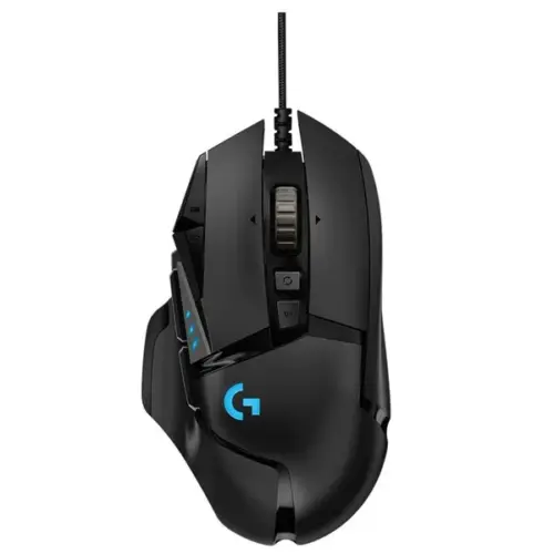 ГЕЙМЪРСКА МИШКА LOGITECH G502 HERO - USB - Black - PN 910-005470