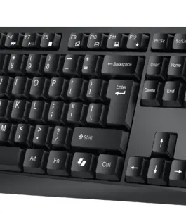 Genius клавиатура кирилизирана Smart Keyboard KB-117 Black - AI BG Layout