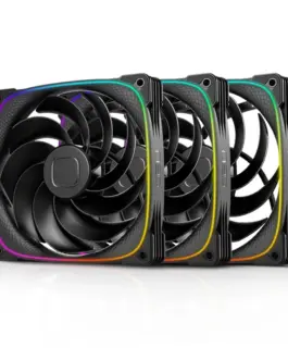 Geometric Future Комплект вентилатори Fan Pack 3-in-1 140 mm Reversed - Squama 2503RB-14