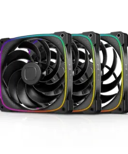 Geometric Future Комплект вентилатори Fan Pack 3-in-1 140 mm Reversed - Squama 2503RB-14