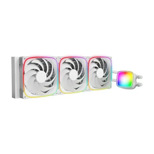 Geometric Future водно охлаждане Water Cooling - Eskimo Pro 420 White - Addressable RGB
