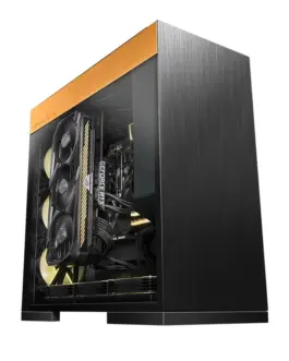 Geometric Future кутия Case EATX - Model 8 Dharma Black/Gold