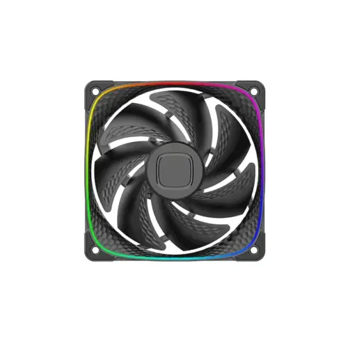 Alternative view of Geometric Future Комплект вентилатори Fan Pack 3-in-1 - Squama 2503B Black