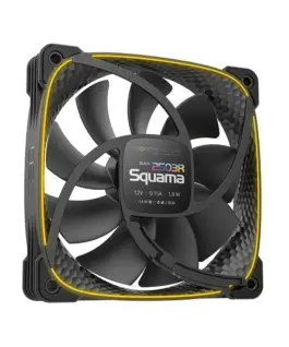 Alternative view of Geometric Future вентилатор Squama 2503R, REVERSE Fan, 120mm, ARGB, Black