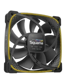 Alternative view of Geometric Future вентилатор Squama 2503R, REVERSE Fan, 120mm, ARGB, Black