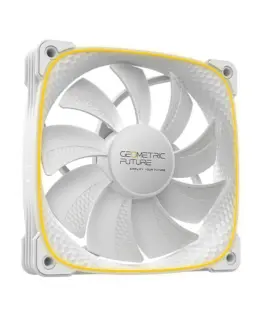 Alternative view of Geometric Future вентилатор Squama 2503R, REVERSE Fan, 120mm, ARGB, White
