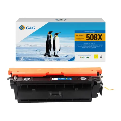 КАСЕТА ЗА HP Color LaserJet Enterprise M553 series - /508X/ - CF362X - Yellow - PN NT-PH362XY -