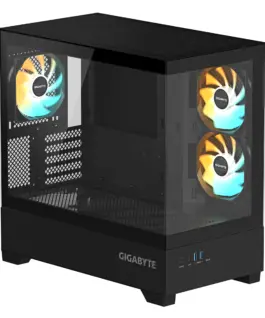 Alternative view of Кутия за компютър GIGABYTE C201 PANORAMIC + 3 ARGB Вентилатора