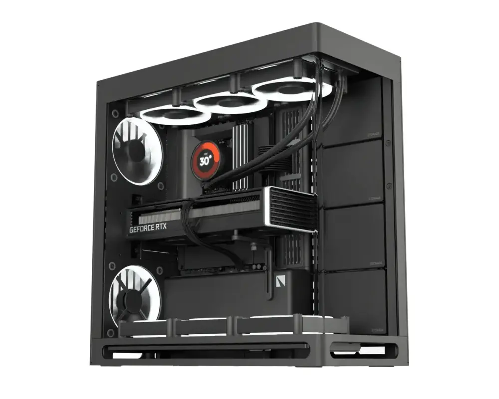 HAVN кутия Case E-ATX - HS 420 Base Edition Black