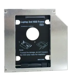 Alternative view of Makki кади за лаптоп Laptop Caddy 12.7mm SATA3 with LED/switch MAKKI-CADDY-127-LS