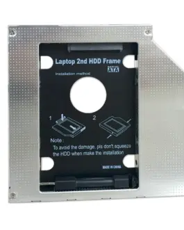 Alternative view of Makki кади за лаптоп Laptop Caddy 12.7mm SATA3 with LED/switch MAKKI-CADDY-127-LS