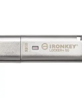 USB памет KINGSTON IronKey Locker+ 50 - 32GB XTS-AES 256-bit