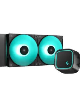 DeepCool водно охлаждане Water Cooling LE500 MARRS - Green backlight - LGA1700/AM5