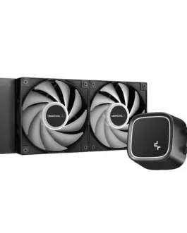 Alternative view of DeepCool водно охлаждане Water Cooling LE500 MARRS - Green backlight - LGA1700/AM5