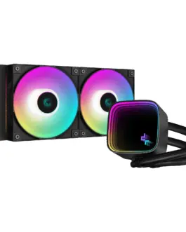 DeepCool водно охлаждане Water Cooling LS520 SE - Addressable RGB Infinity mirror design -