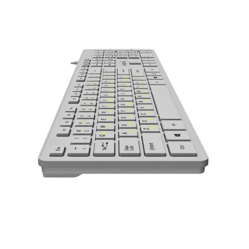 Makki нископрофилна кирилизирана клавиатура Keyboard USB BG – Low profile Chocolate – KB-C14