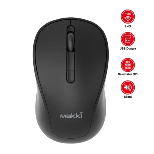 Makki безжична мишка Wireless Mouse MAKKI-MSX-2408 – Silent