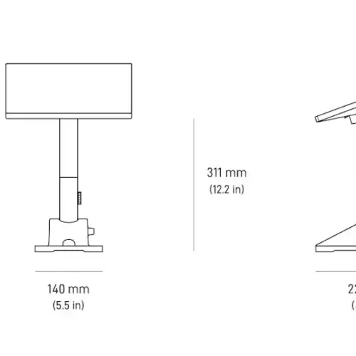 Alternative view of Стойка за покрив STARLINK acc. Mini Pivot Mount