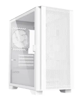 Montech кутия AIR 100 LITE Micro ATX Case TG 2x120mm Fans White