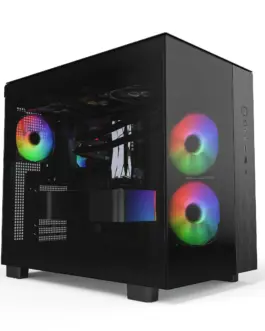 Montech кутия KING 65 Pro Dual Chamber Mid-tower Case 3 ARGB Fans Black