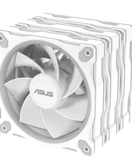 Комплект Вентилатори 3в1 ASUS PRIME MR120 ARGB Reverse White