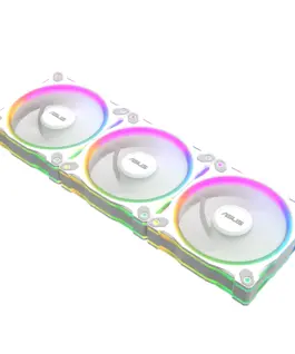 Комплект Вентилатори 3в1 ASUS PRIME MR120 ARGB Reverse White Edition