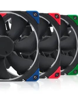 Alternative view of Noctua вентилатор Fan 140mm NF-A14 PWM Chromax.black.swap