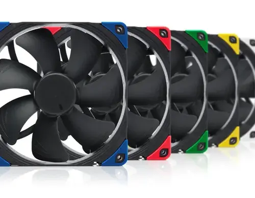 Alternative view of Noctua вентилатор Fan 140mm NF-A14 PWM Chromax.black.swap