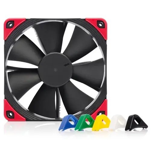 Noctua вентилатор Fan 120mm NF-F12 PWM Chromax.black.swap