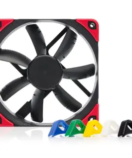 Noctua вентилатор Fan 120mm NF-S12A PWM Chromax.black.swap