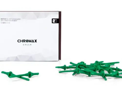Alternative view of Noctua Fan Slics 20pcs - NA-SAV2 chromax green