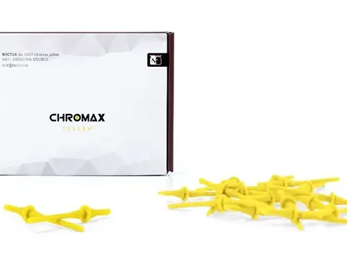 Alternative view of Noctua Fan Slics 20pcs - NA-SAV2 chromax yellow