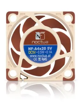 Noctua Вентилатор Fan 40x40x20mm 5V 5000rpm - NF-A4x20-5V