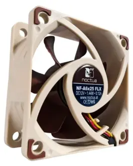 Noctua Вентилатор Fan 60x60x25mm 3000/2400/1600rpm NF-A6x25 FLX