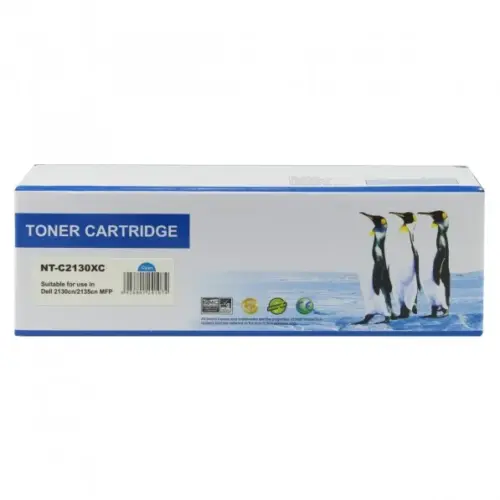 КАСЕТА ЗА DELL 2130/2135 - WITH CHIP / С ЧИП - CYAN  - HIGH CAPACITY -  OUTLET - 330-1437 / FM065 / T107C  - PN NT-C2130
