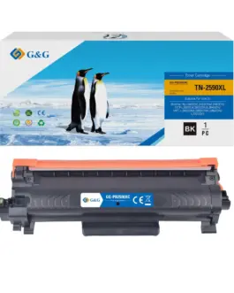 КАСЕТА ЗА BROTHER HL L2400DW/L2402D/L2442DW/L2445DW/L2447DW/L2460DN/L2865DW - TN2590XL (TN-2590XL) - Black - PN NT-PB259