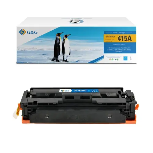 КАСЕТА ЗА HP Color Laserjet PRO M454dn/M454dw/MFP M479dw/M479fdn/M479fdw -  Cyan - /415A/ - W2031A - PN NT-PH2031C -