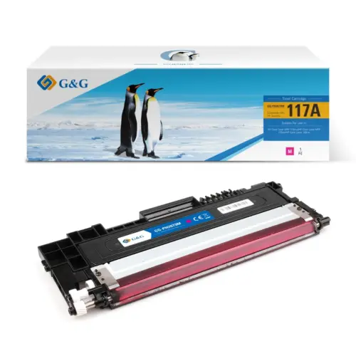 КАСЕТА (JUMBO) ЗА HP Color Laser MFP 179FNW/MFP 178NW/150NW - /117A/ - JUMBO - Magenta - W2073A - PN NT-PH2073M -