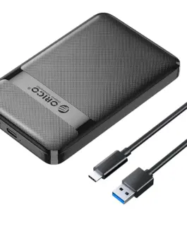 Orico кутия за диск Storage - Case - 2.5 inch USB-C - 2577C3-V1-BK