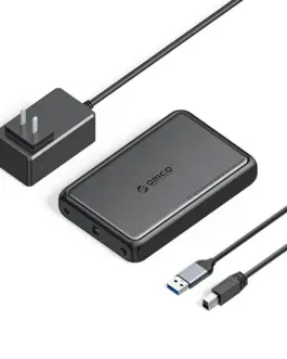 Orico кутия за диск Storage - Case - 3.5 inch USB-A black - DDL35-U3-EU-BK