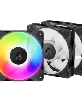 Arctic Комплект вентилатори Fan Pack 3-in-1 - P12 Pro A-RGB (Black)