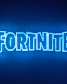 Alternative view of Статуетка за стена Paladone: Fortnite - Wall Mountable LED Neon Light (PP14621FOVN)