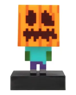 Статуетка Paladone Icons: Minecraft - Zombie Jack O Lantern Light PP15302MCF