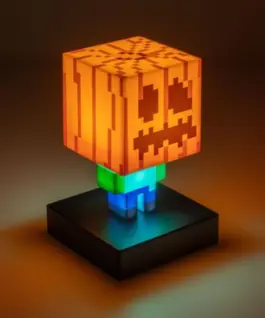Alternative view of Статуетка Paladone Icons: Minecraft - Zombie Jack O Lantern Light PP15302MCF